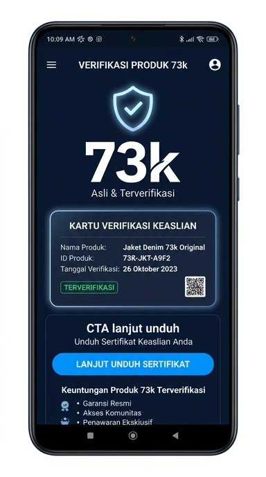 Kanal Resmi 73k untuk Pengguna Android Indonesia