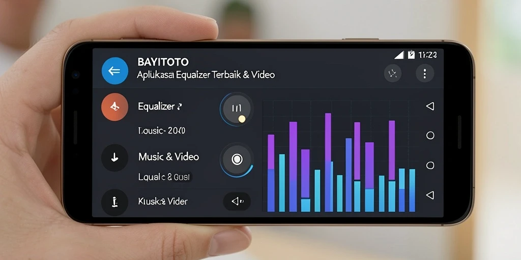 Tampilan antarmuka dan fungsi Equalizer dari BAYITOTO.