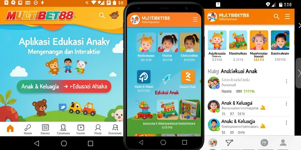Tampilan interaktif dan menarik dari MULTIBET88 untuk edukasi anak.