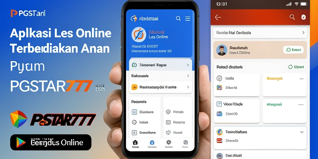 Antarmuka pengguna PGSTAR777 yang intuitif dan interaktif.